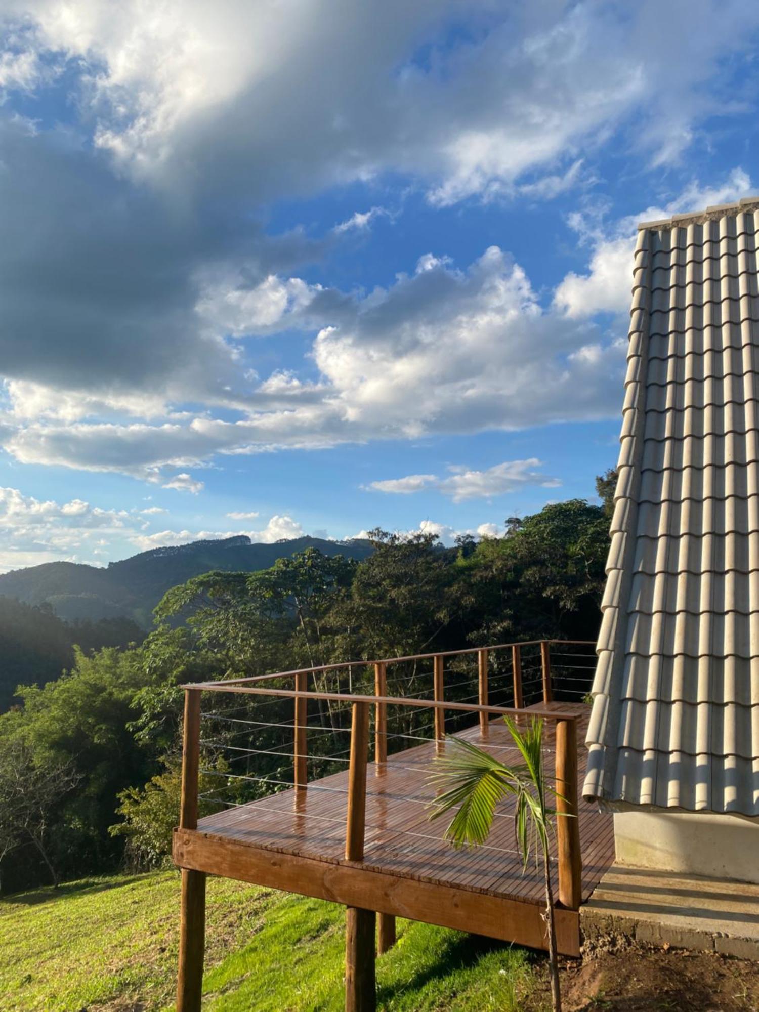 Chales Fazenda Floresta Das Araucarias Cunha Exteriör bild