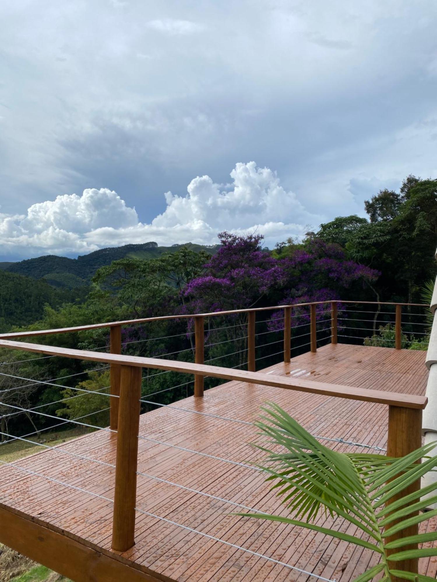 Chales Fazenda Floresta Das Araucarias Cunha Exteriör bild